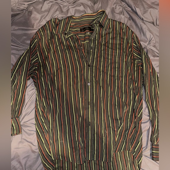 Men’s strip shirt - Picture 1 of 1